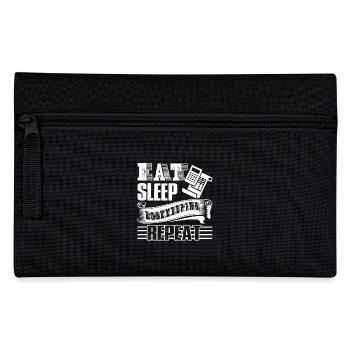 Bookkeeper Eat Sleep Bookkeeping - Pencil Case - black - Front