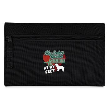 My Cocker Spaniel A Heartbeat At My Feet - Pencil Case - black - Front