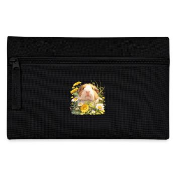 Meerschweinchen - Federtasche - Schwarz - Vorne