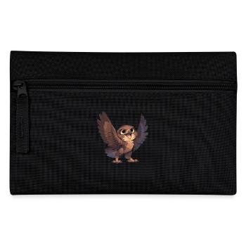 Falken Falke - Federtasche - Schwarz - Vorne