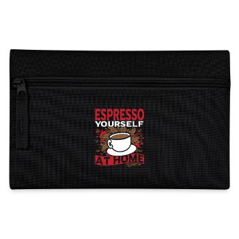 Perfect Brew Coffee Beans Coffee Lover Home - Pencil Case - black - Front