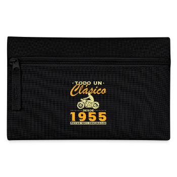 Motard Un classique né en 1955 - Trousse - noir - Devant