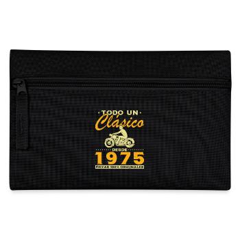 Motard Un classique né en 1975 - Trousse - noir - Devant