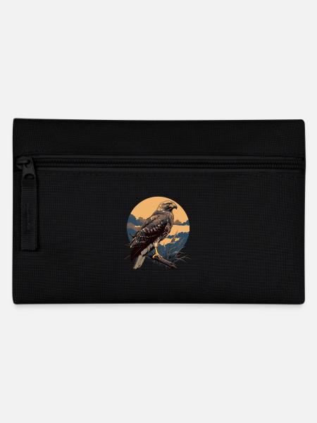 Falken Falke - Federtasche - Schwarz