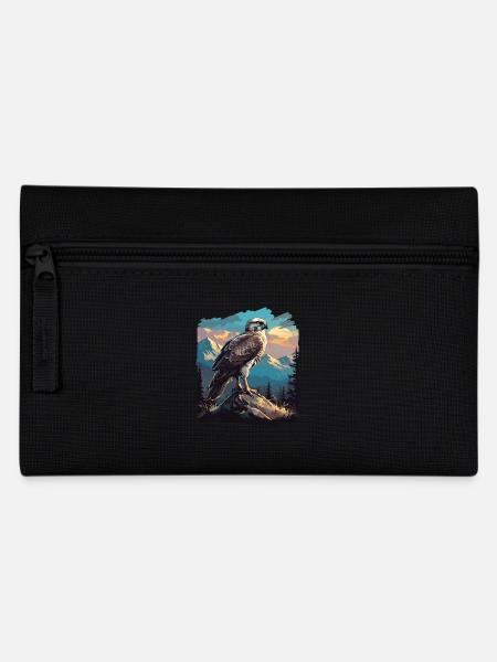 Falken Falke - Federtasche - Schwarz