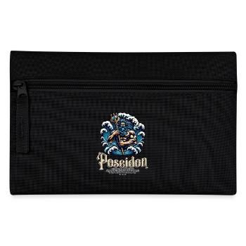 Poseidon God of Storms and Seas Mythology - Pencil Case - black - Front