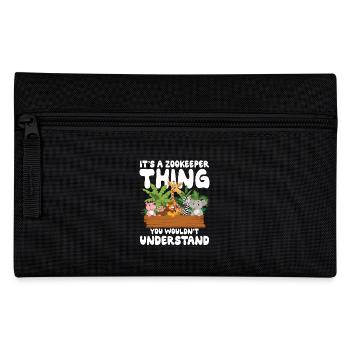 It's A Zookeeper Thing You Wouldn't Understand - Federtasche - Schwarz - Vorne