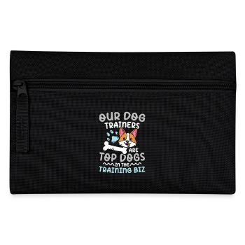 Our Dog Trainers Are Top Dogs In The Training Biz - Federtasche - Schwarz - Vorne