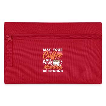 Coffee Lover Strong Assembly - Pencil Case - red - Front