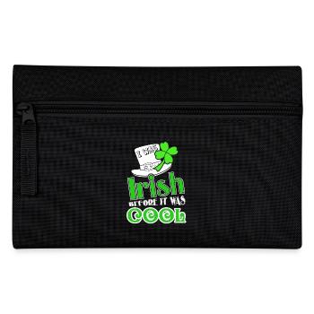 St Patrick's Day Irish Before It Was Cool - Pencil Case - black - Front
