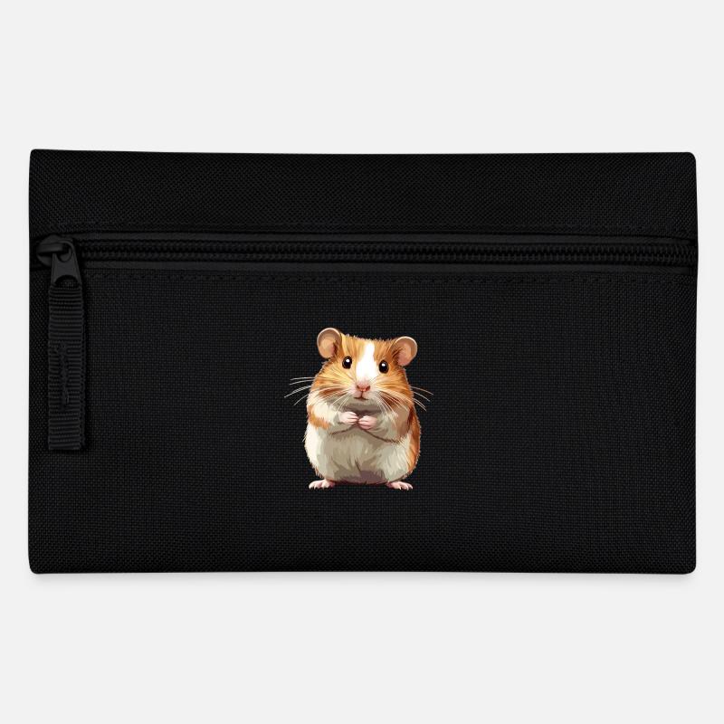 Hamster - Federtasche - Schwarz