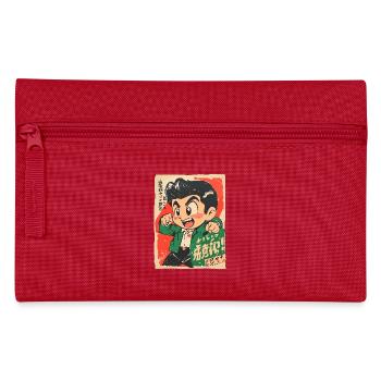 Asiatischer Junge, ein kleiner frecher Schelm - Federtasche - Rot - Vorne