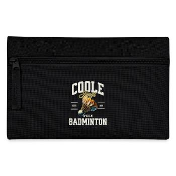 Badminton - Federtasche - Schwarz - Vorne
