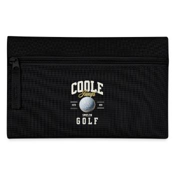 Golf - Federtasche - Schwarz - Vorne