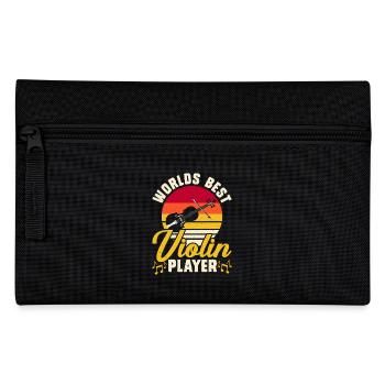Bester Geigenspieler der Welt - Federtasche - Schwarz - Vorne