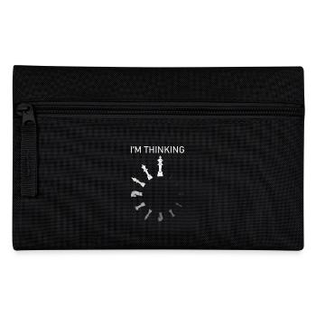 I m Thinking Chess - Pencil Case - black - Front