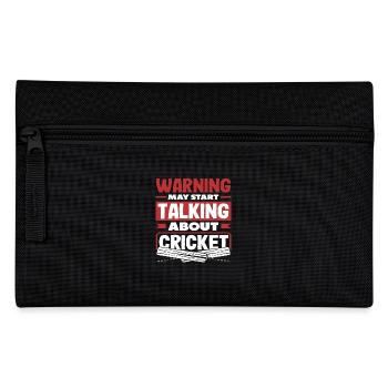 L’attention peut parler des joueurs de cricket - Trousse - noir - Devant