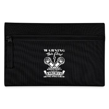 Comedian Protected By Hot Comedian - Pencil Case - black - Front