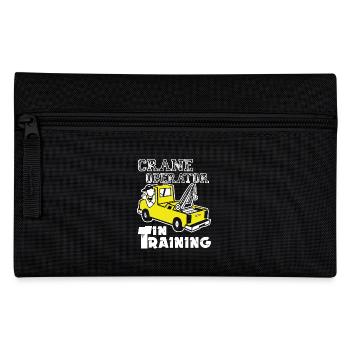 Crane Operator In Training - Pencil Case - black - Front