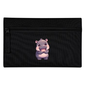 Hippopotamus Hippopotamus - Pencil Case - black - Front