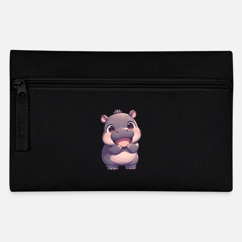 Hippopotame Hippopotame - Trousse - noir