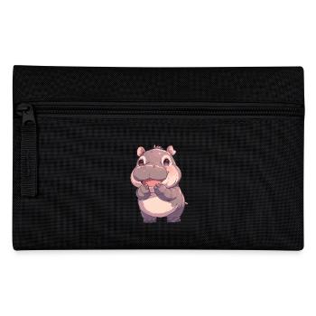 Hippopotamus Hippopotamus - Pencil Case - black - Front