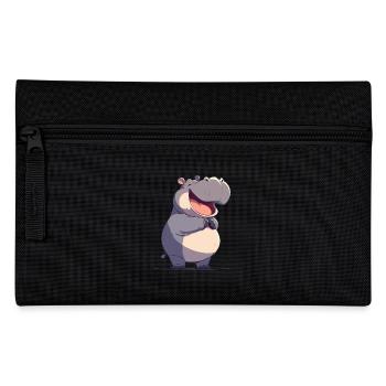 Hippopotamus Hippopotamus - Pencil Case - black - Front