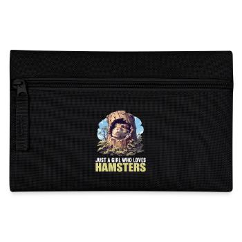 Hamster - Pencil Case - black - Front