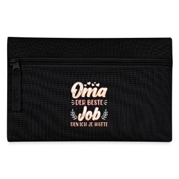 OMA DER BESTE JOB DEN ICH JE HATTE Lustiges - Federtasche - Schwarz - Vorne