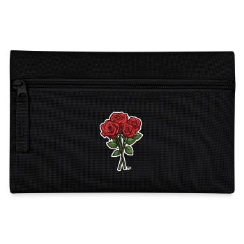 A bouquet of roses - Pencil Case - black - Front