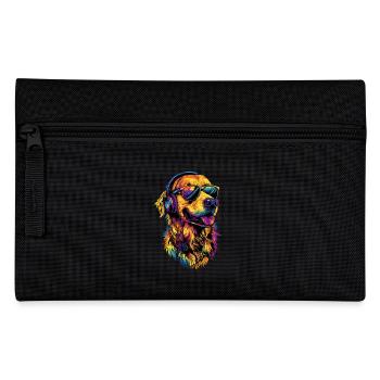 Golden Retriever Dog Dog Mom Dogs Lover - Pencil Case - black - Front