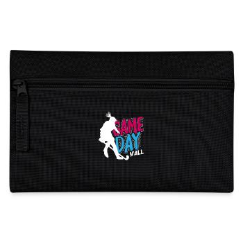 Game Day Hockey Player Game Day Y'all - Pencil Case - black - Front
