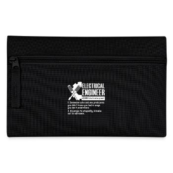 Electrical Engineer Definition - Pencil Case - black - Front