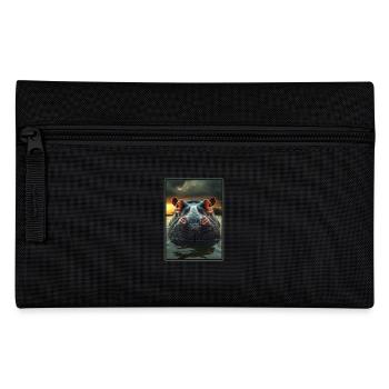 Hippopotamus Hippopotamus - Pencil Case - black - Front