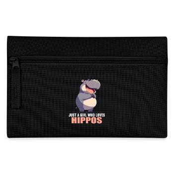 Hippopotamus Hippopotamus - Pencil Case - black - Front