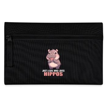 Hippopotamus Hippopotamus - Pencil Case - black - Front