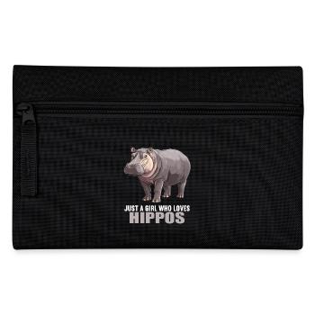 Hippopotamus Hippopotamus - Pencil Case - black - Front