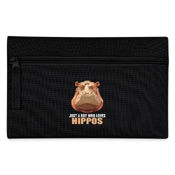 Hippopotamus Hippopotamus - Pencil Case - black - Front