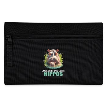 Hippopotamus Hippopotamus - Pencil Case - black - Front