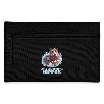 Hippopotamus Hippopotamus - Pencil Case - black - Front