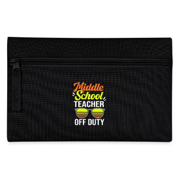 Middle School Teachers - Pencil Case - black - Front