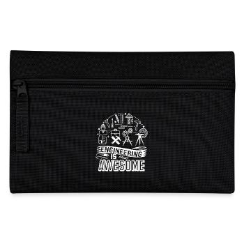 Engineer Engineering Is Awesome - Pencil Case - black - Front
