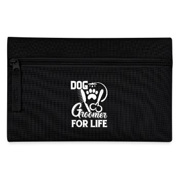 Dog Groomer For Life - Pencil Case - black - Front