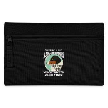Love My Australian Shepherd - Pencil Case - black - Front