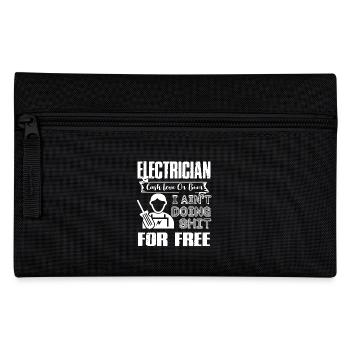 Electrician Cash Love Or Beer - Pencil Case - black - Front