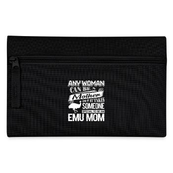 Emu Proud To Be Emu Mom - Pencil Case - black - Front