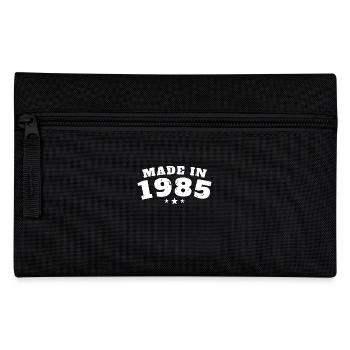 Hergestellt im Jahr 1985 Vintage Jubiläum - Federtasche - Schwarz - Vorne