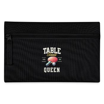 Table Tennis Queen - Pencil Case - black - Front
