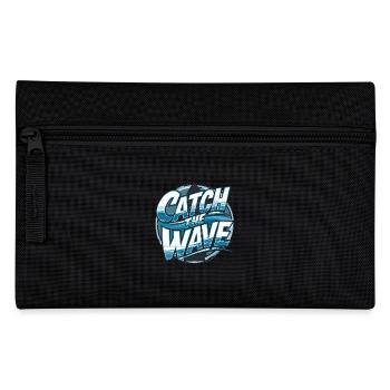 Catch the Wave für einen Surfer Wellenreiter - Federtasche - Schwarz - Vorne