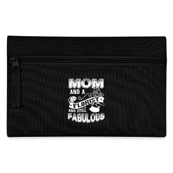 Florist Florist Mom Still Fabulous - Pencil Case - black - Front